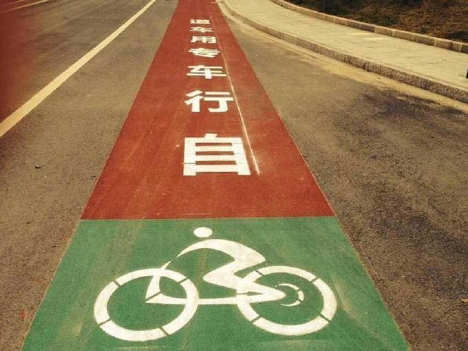 哈尔滨停车场划线 热熔划线