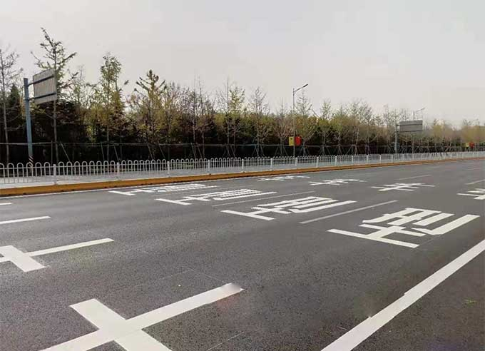 哈尔滨道路标线 小区停车位划线