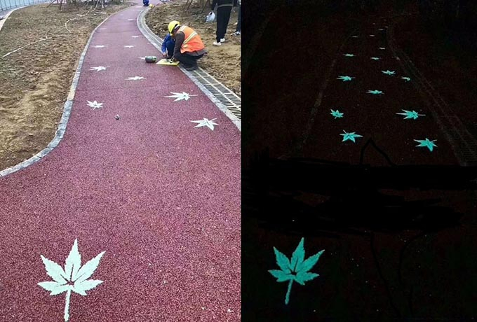 承接道路划线 园区标线