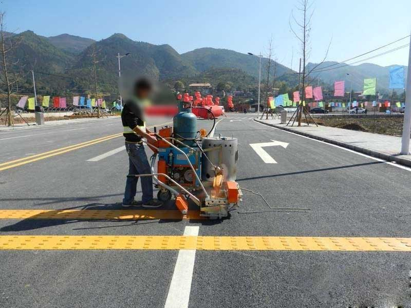 哈尔滨双组份划线施工，道路划线
