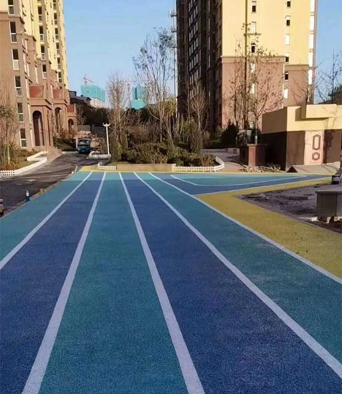 哈尔滨彩色防滑地面 沥青路面改色
