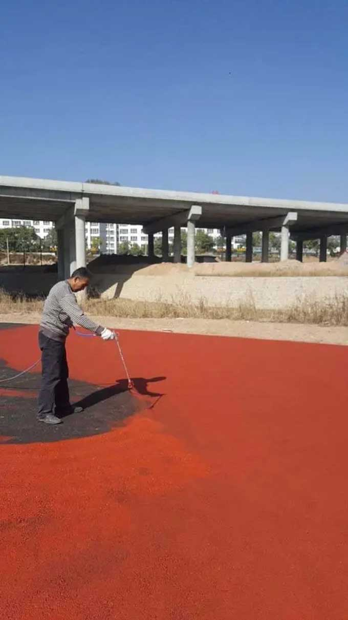 哈尔滨路面改色翻新