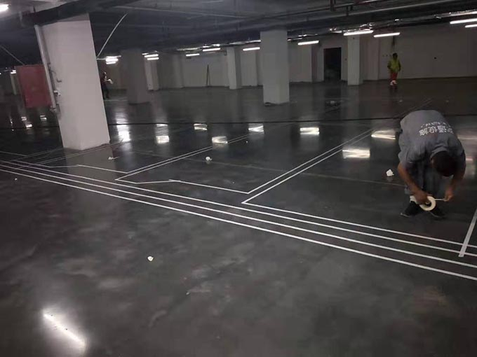 哈尔滨车位划线 冷漆热熔划线