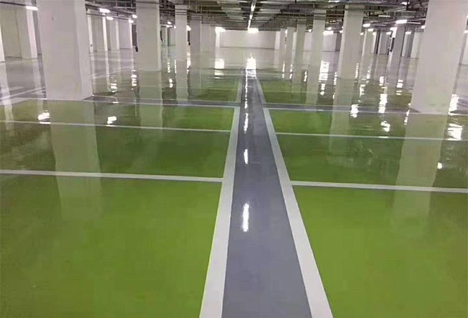 哈尔滨地下车加车位划线 地面标线
