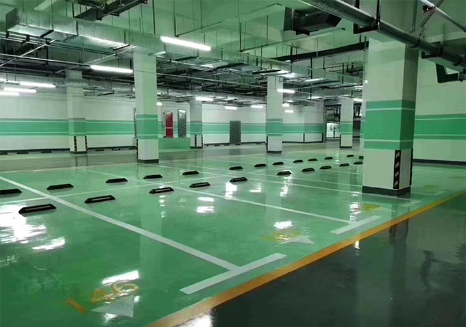 哈尔滨小区停车位划线施工