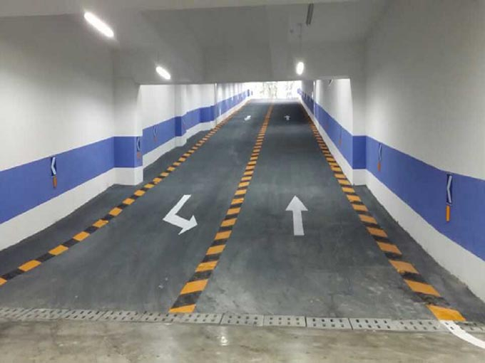 哈尔滨人行通道划线