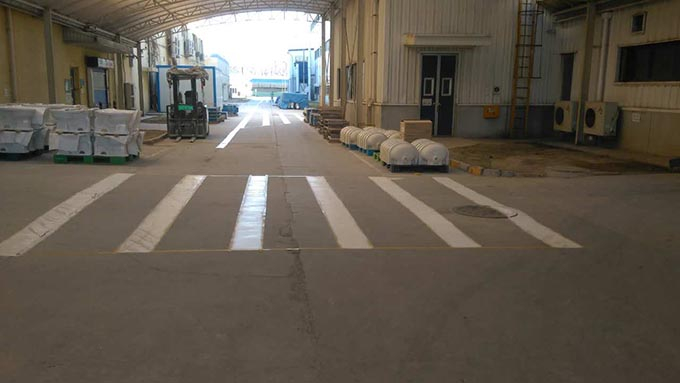 哈尔滨单位园区道路设计划线